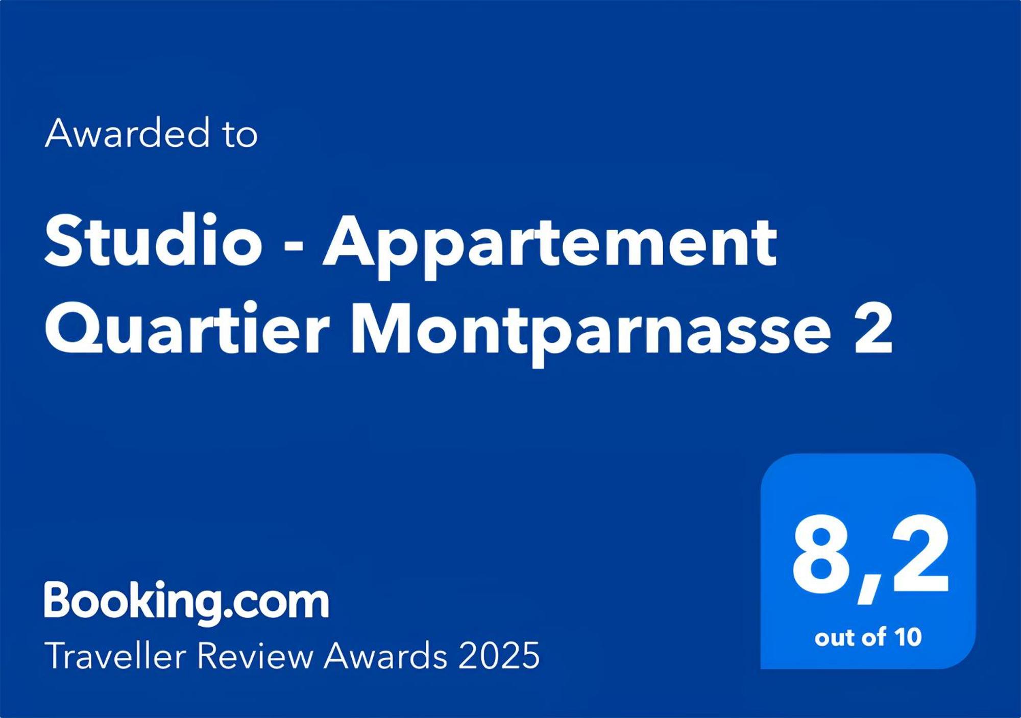 Studio - Appartement Quartier Montparnasse 2 Free Netflix París Exterior foto