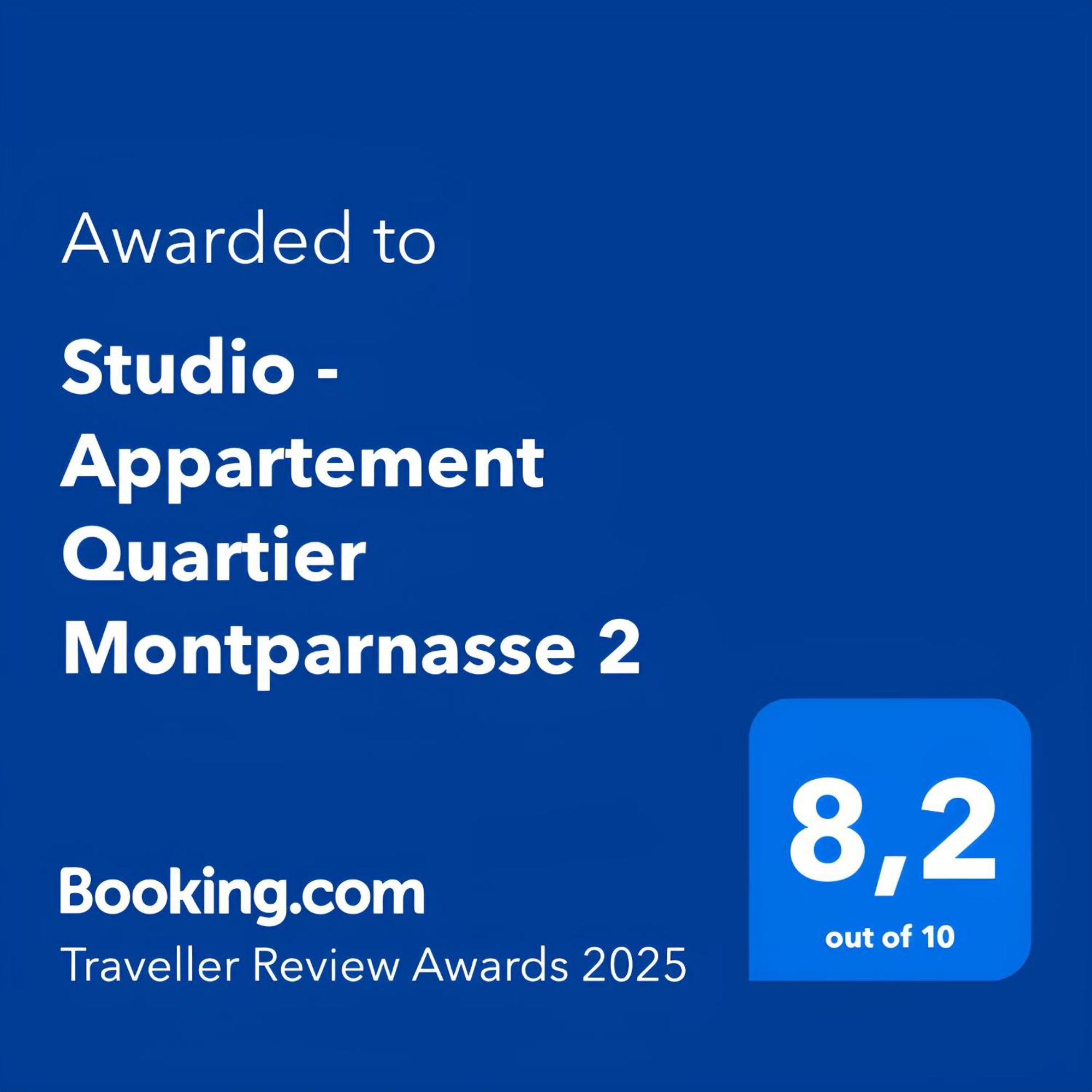 Studio - Appartement Quartier Montparnasse 2 Free Netflix París Exterior foto